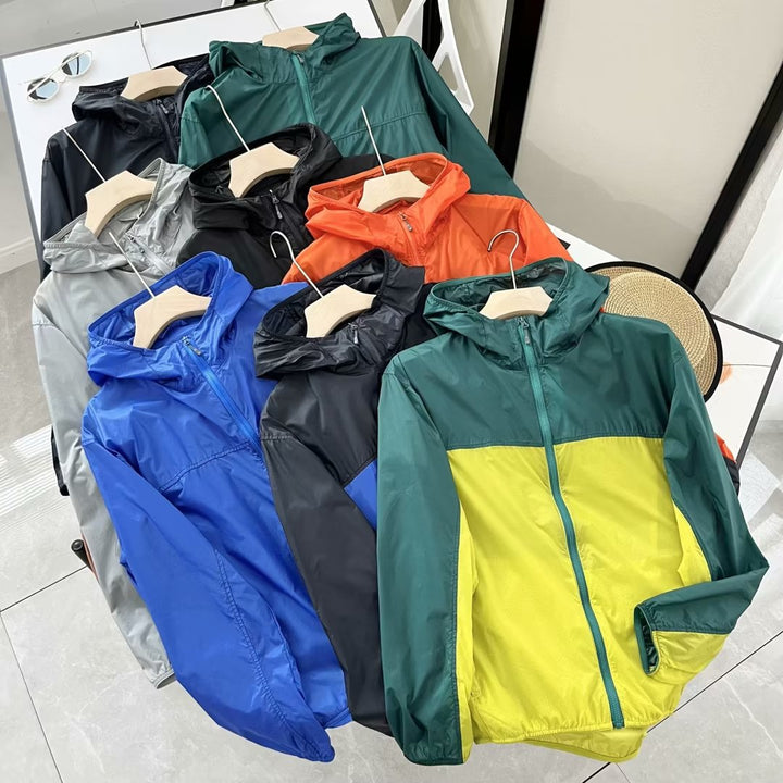 Damen Leichte Sportjacke mit Kapuze Drune