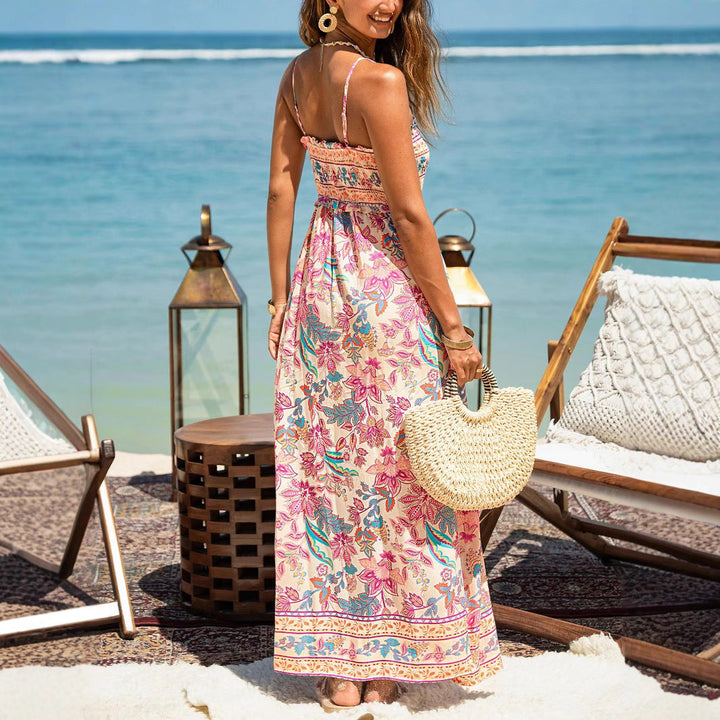 Damen Maxikleid Drune