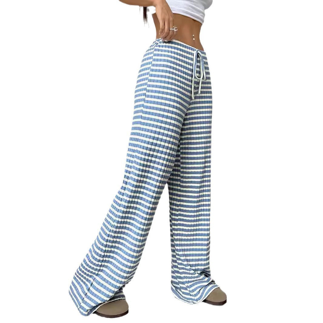 Damen Bequeme Weite Freizeit-Hose Drune