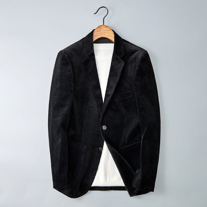 Drune | Strukturierte Cordjacke im smart casual Stil