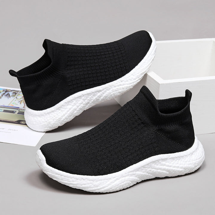 Herren Slip-On Atmungsaktive Strick-Sneaker Drune
