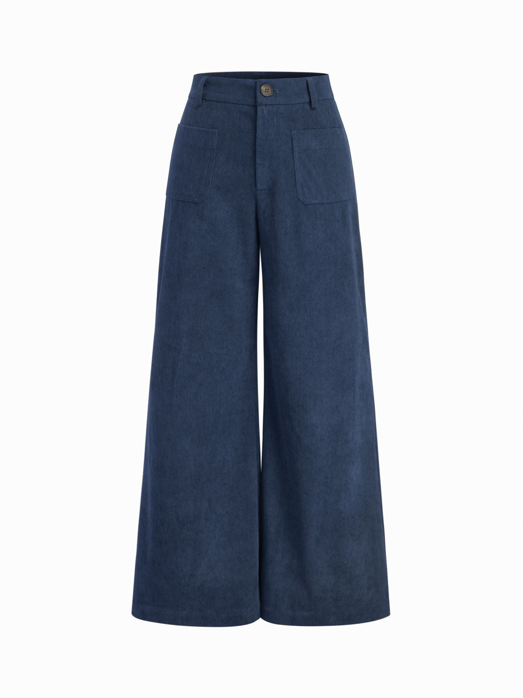 Damen Weit geschnittene Cordhose Drune