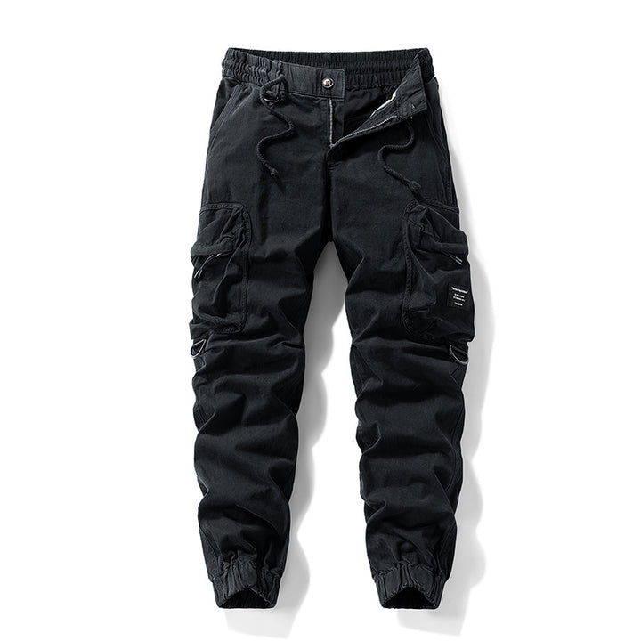 Herren Tapered-Cargo-Jogger im Urban-Utility-Stil Drune