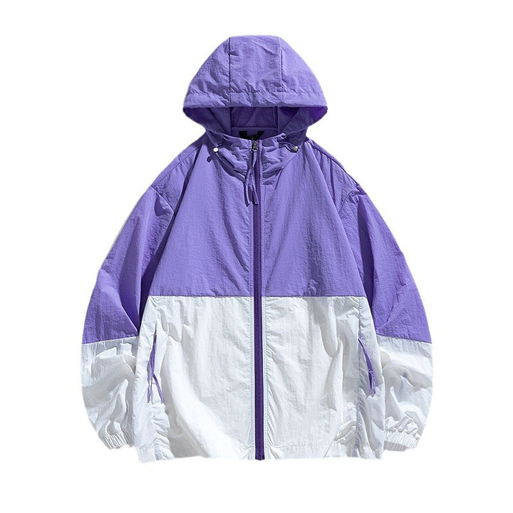 Herren Sportliche Windbreaker-Jacke Drune