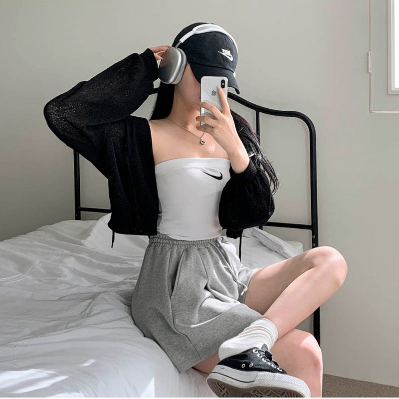 Damen Sportliche Kapuzenjacke mit leichtem Stoff Drune
