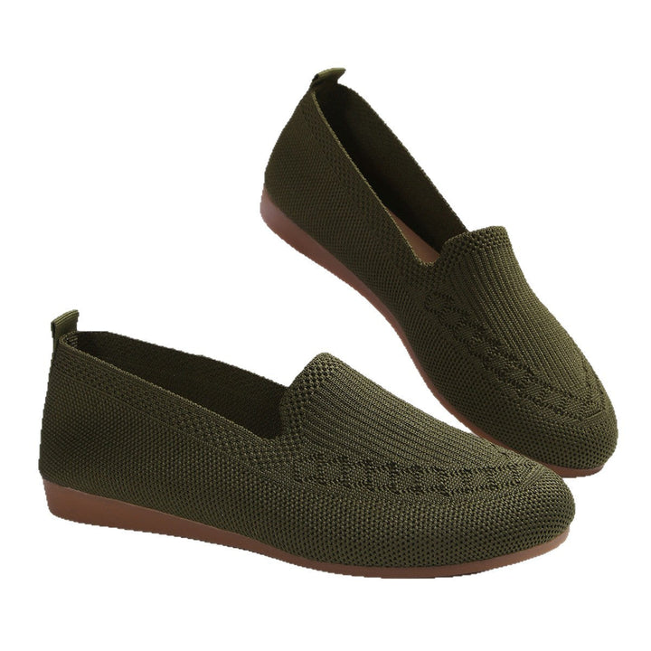 Damen Atmungsaktive Slip-On Ballerinas mit flexiblem Design Drune