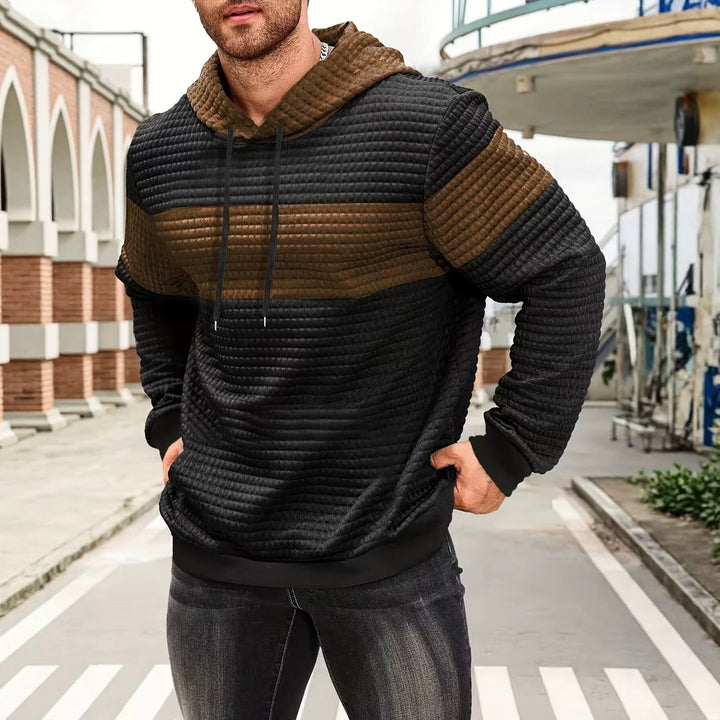 Herren Urbaner Kapuzenpullover mit innovativer Struktur Drune