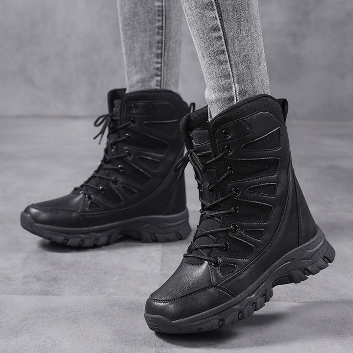 Damen High-Top Outdoor-Schuhe mit rutschfester Sohle und atmungsaktivem Obermaterial Drune