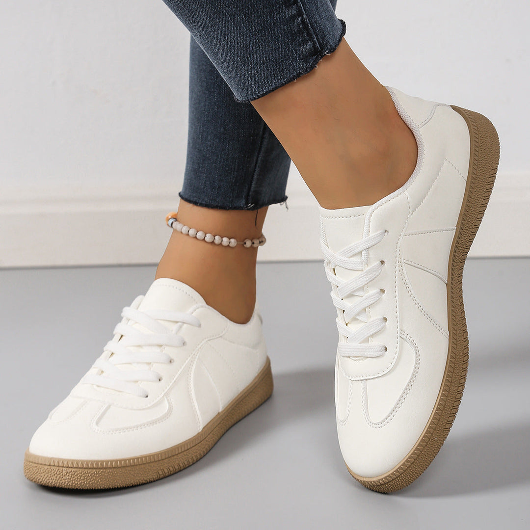 Damen Sneaker mit sportlichem Design und strapazierfähiger Gummisohle Drune