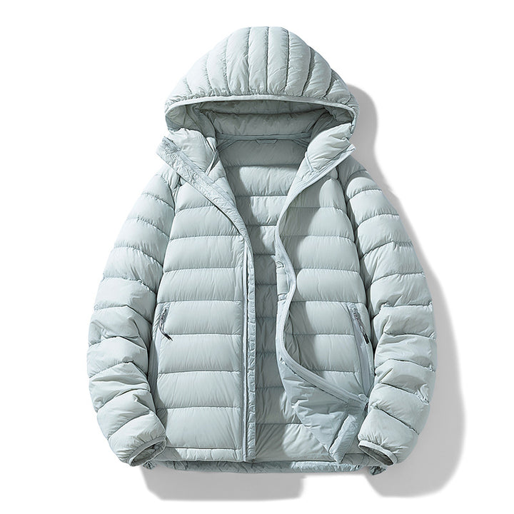 Damen leichte gesteppte Kapuzen‑Steppjacke mit Thermoisolierung Drune