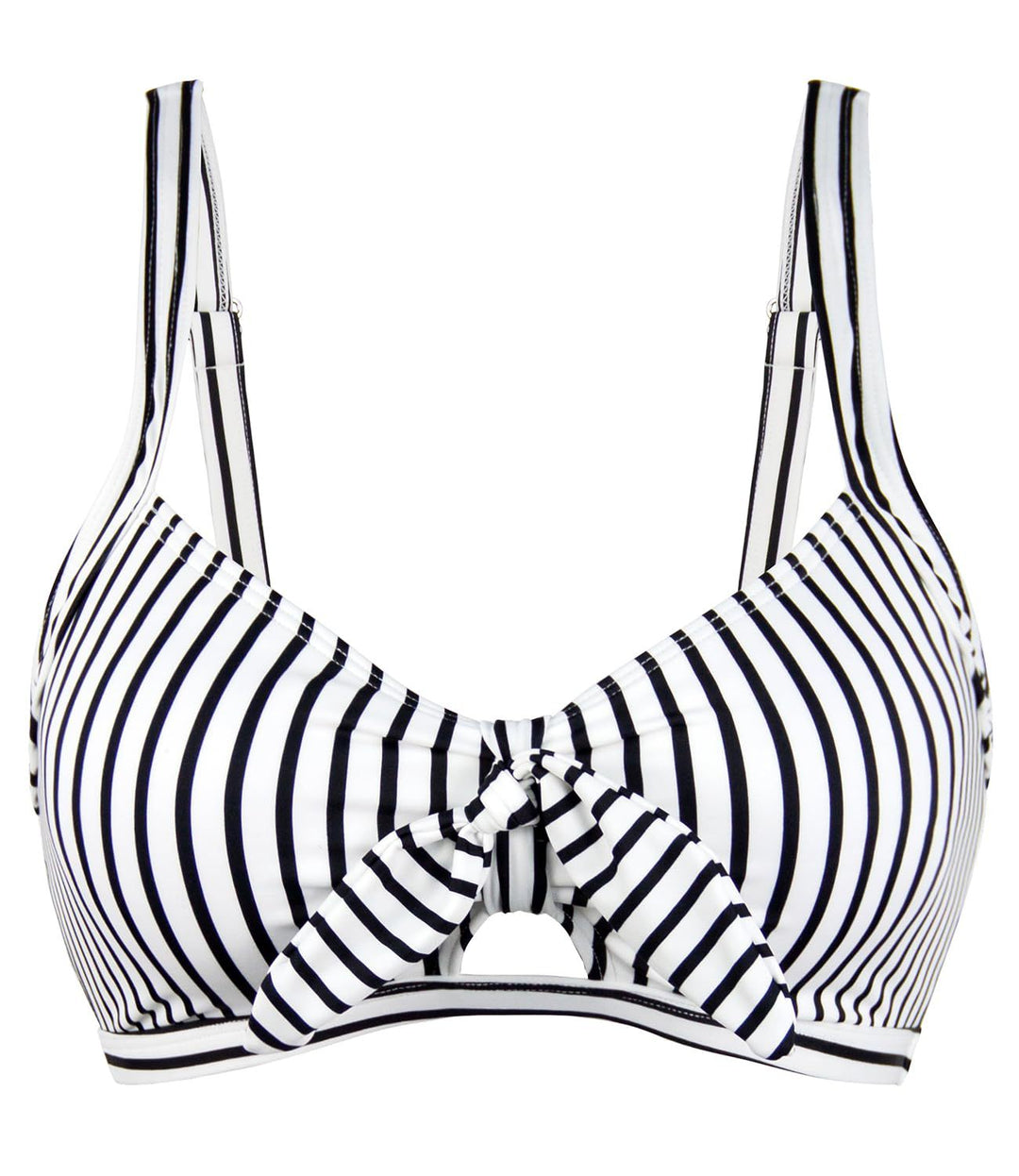 Damen Sportliches Bikinioberteil mit modischem Knotendetail Drune
