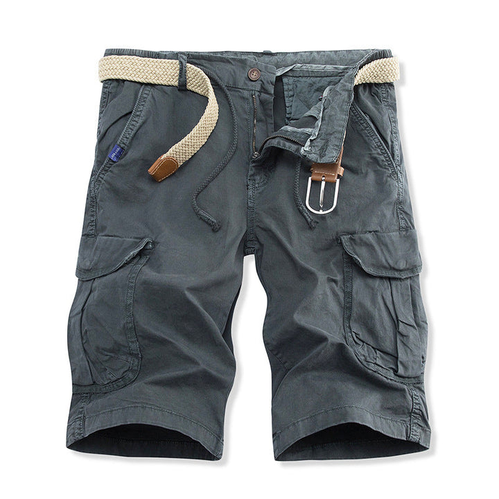 Herren Cargoshorts mit praktischen Taschen und verstellbarem Kordelzug Drune