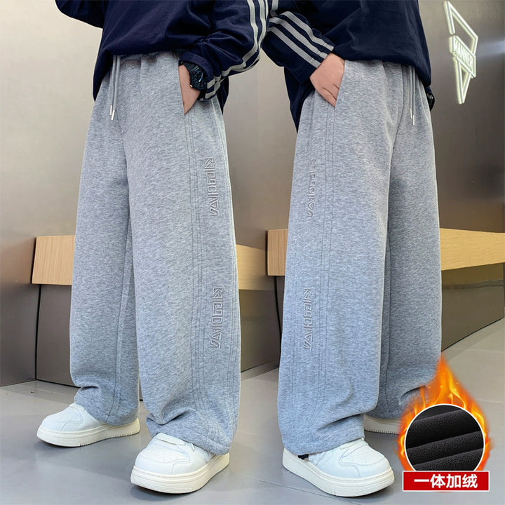 Damen Bequeme Lounge-Hosen mit seitlichen Taschen Drune