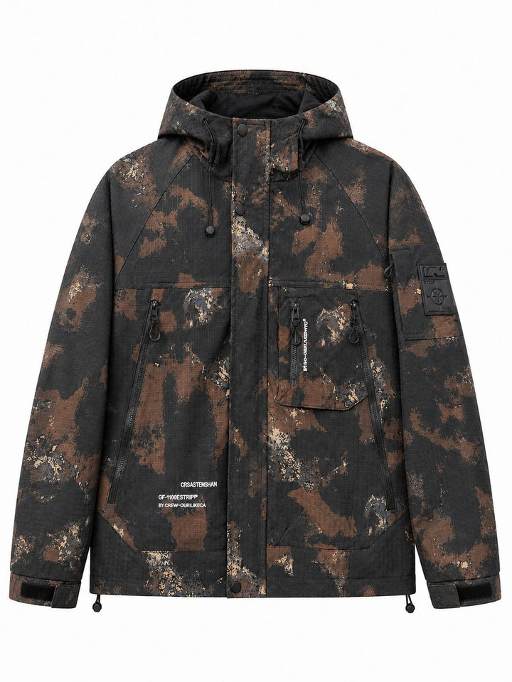 Herren Utility Outdoor-Jacke Drune