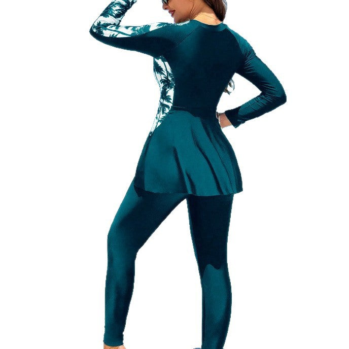 Damen Modischer und funktionaler UV-Schutz-Schwimmanzug Drune