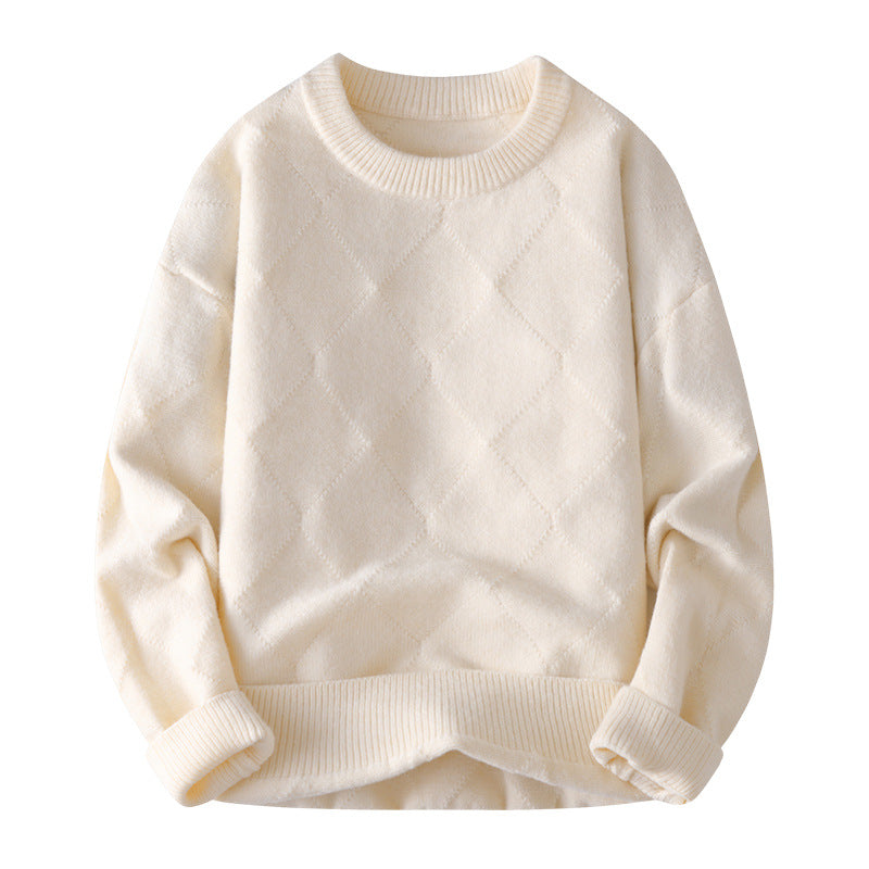 Damen Bequemer Grobstrickpullover Drune