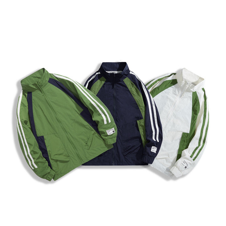 Damen Sportjacke mit hohem Kragen Drune