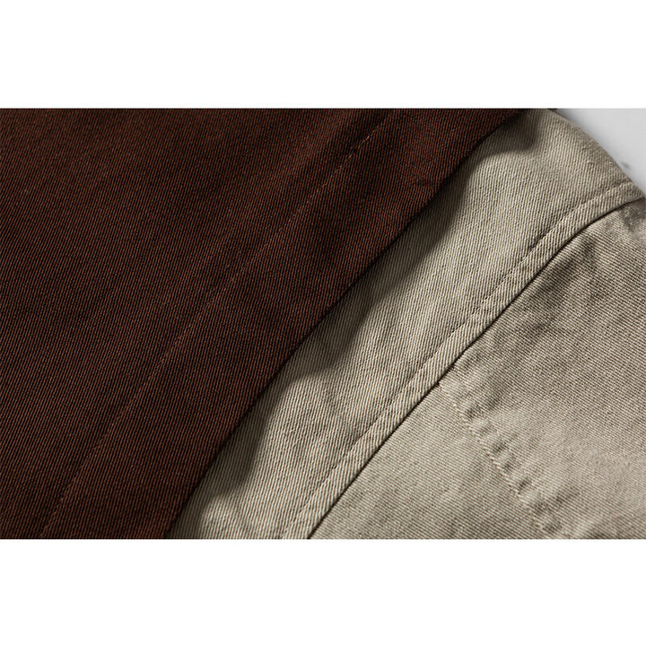 Herren Utility-Weste mit multifunktionalen Taschen, Halbzip und integriertem Hemd-Layer Drune