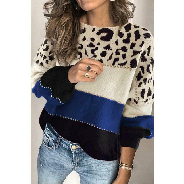 Drune | Patchwork Gedruckt Leopard