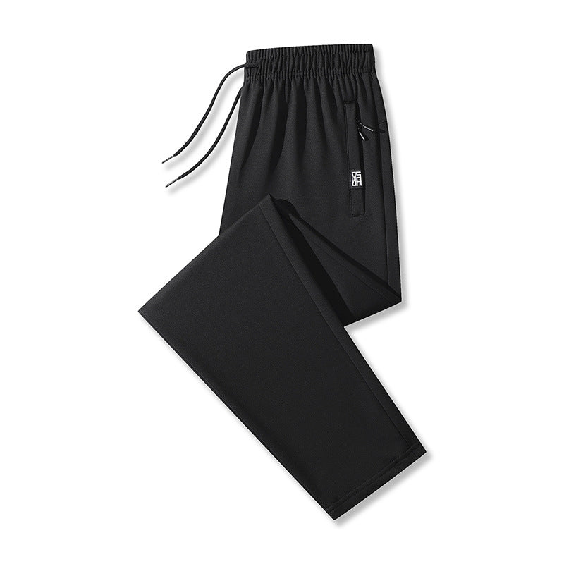 Herren Sportliche Trainingshose mit verstellbarem Bund