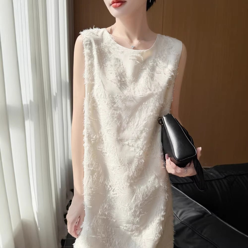 Damen Maxikleid aus luxuriösem, floralem Design Drune