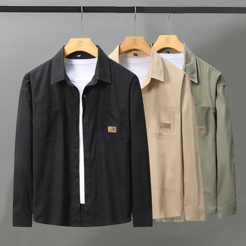 Herren Praktische und moderne Hemdjacke Drune