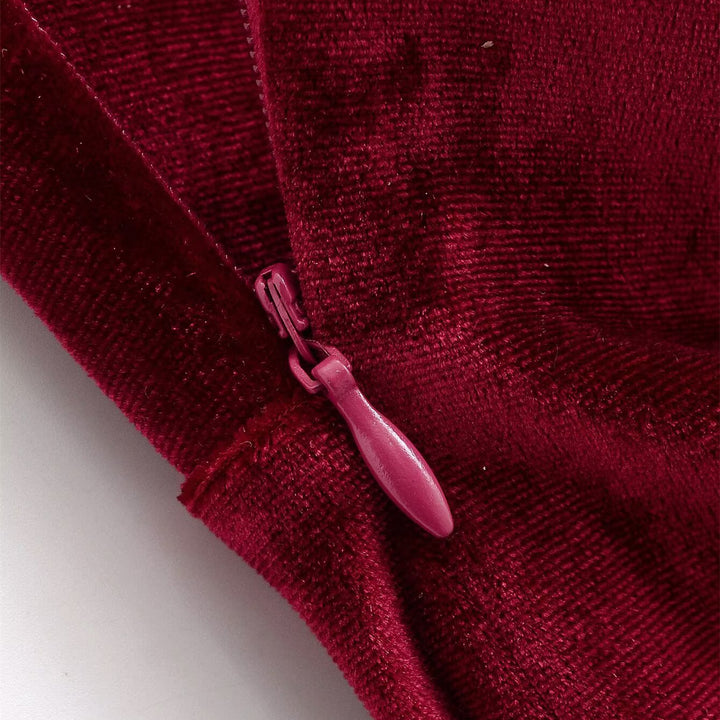 Damen elegantes Maxikleid mit tiefem V-Ausschnitt und fließendem Satin-Finish Drune