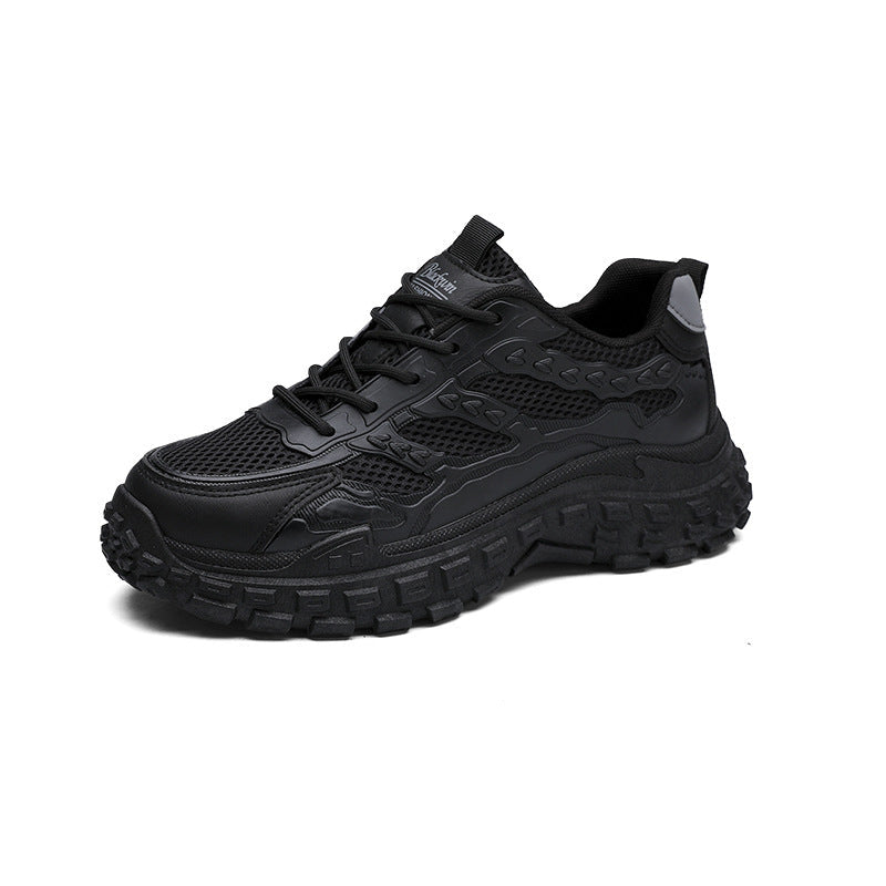 Damen Sportliche trendige Sneakers mit stoßdämpfender Sohle und atmungsaktiver Mesh-Oberfläche Drune
