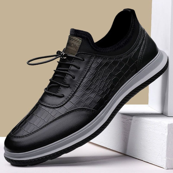 Herren Elegante und stilvolle Leder Sneakers Drune