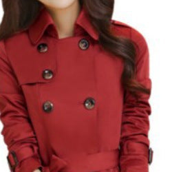 Drune | Schlanker Trenchcoat mit Doppelter Knopfreihe