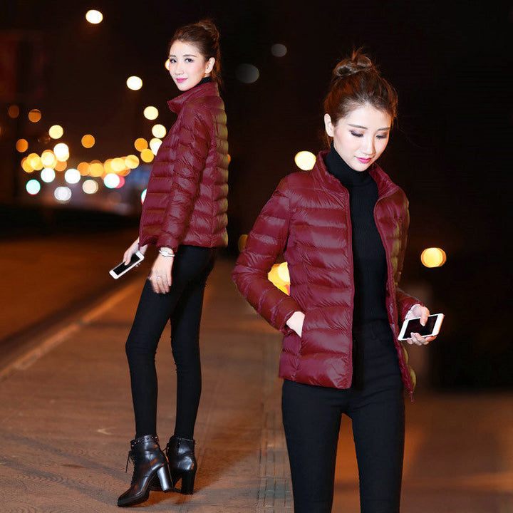 Damen Leichte und warme Steppjacke Drune