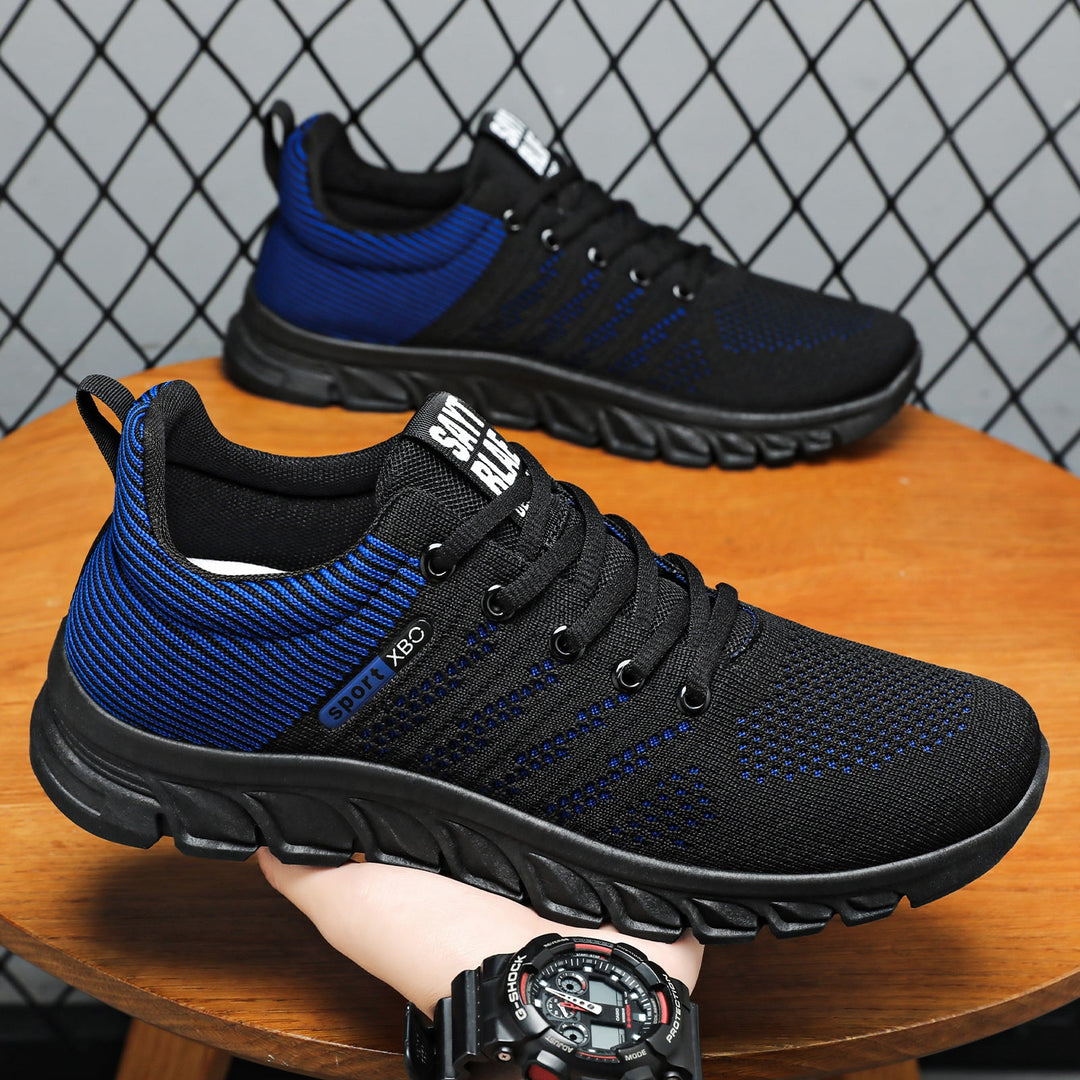 Damen Sportliche Sneakers mit atmungsaktiver Mesh-Oberfläche und rutschfester Sohle Drune