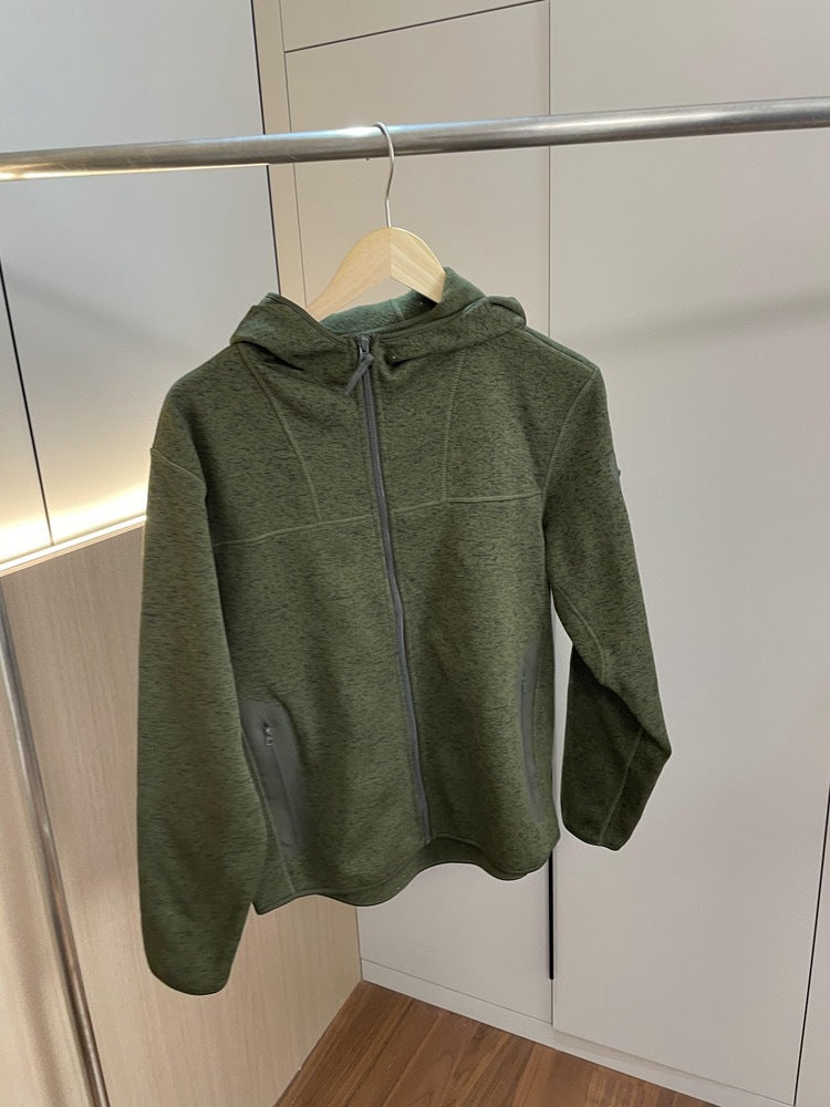 Damen Funktionsjacke mit atmungsaktiver Kapuze und seitlichen Reißverschlusstaschen Drune
