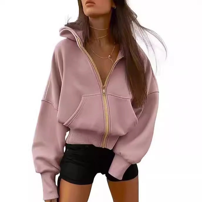 Damen oversized Kapuzenpullover Drune