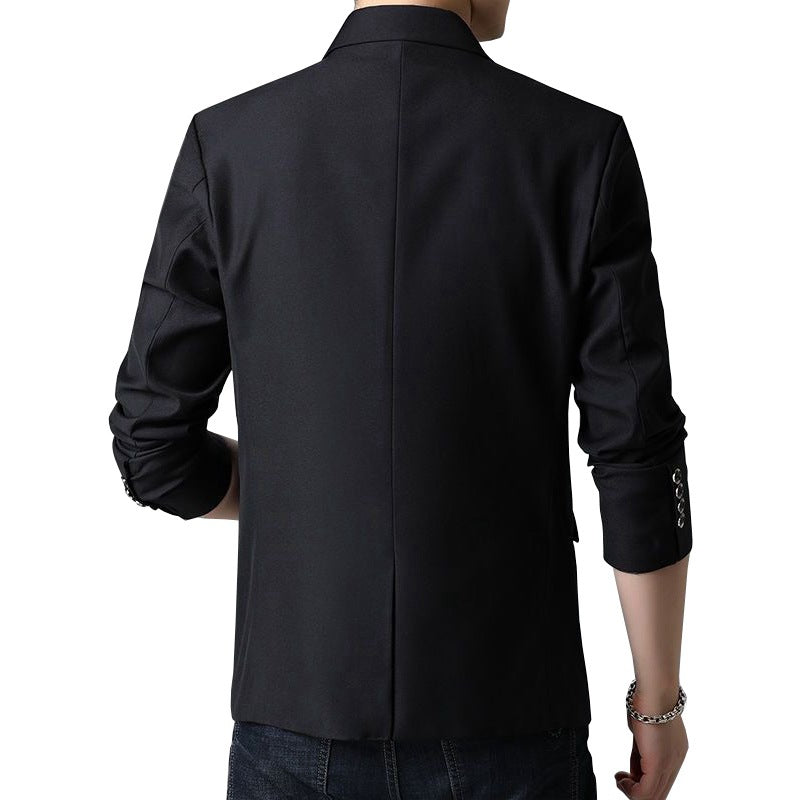 Herren Schlankes Business-Sakko mit minimalistischem Design und Stretch-Komfort Drune