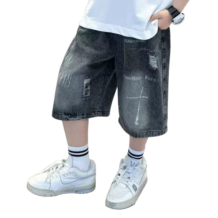 Unisex coole lässige Jeansshorts Drune