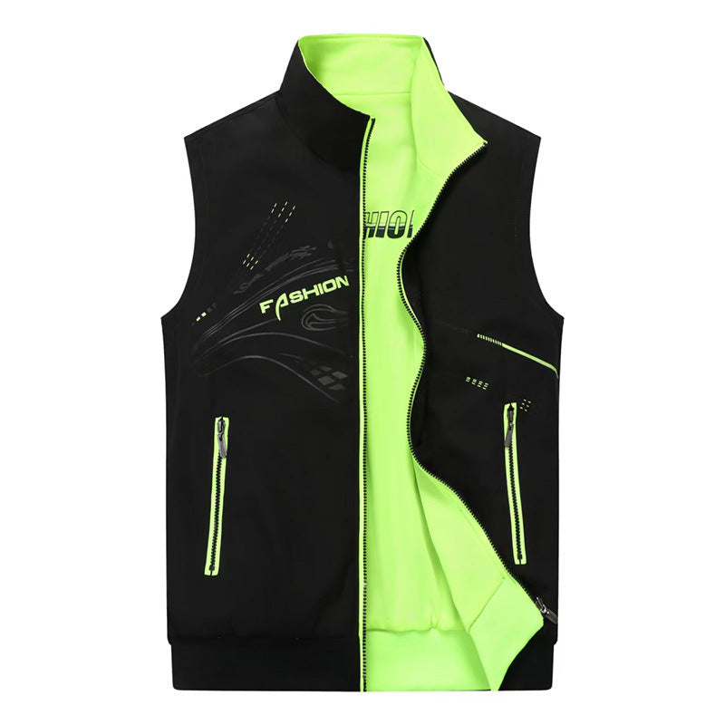 Herren Sportliche High-Performance Weste Drune