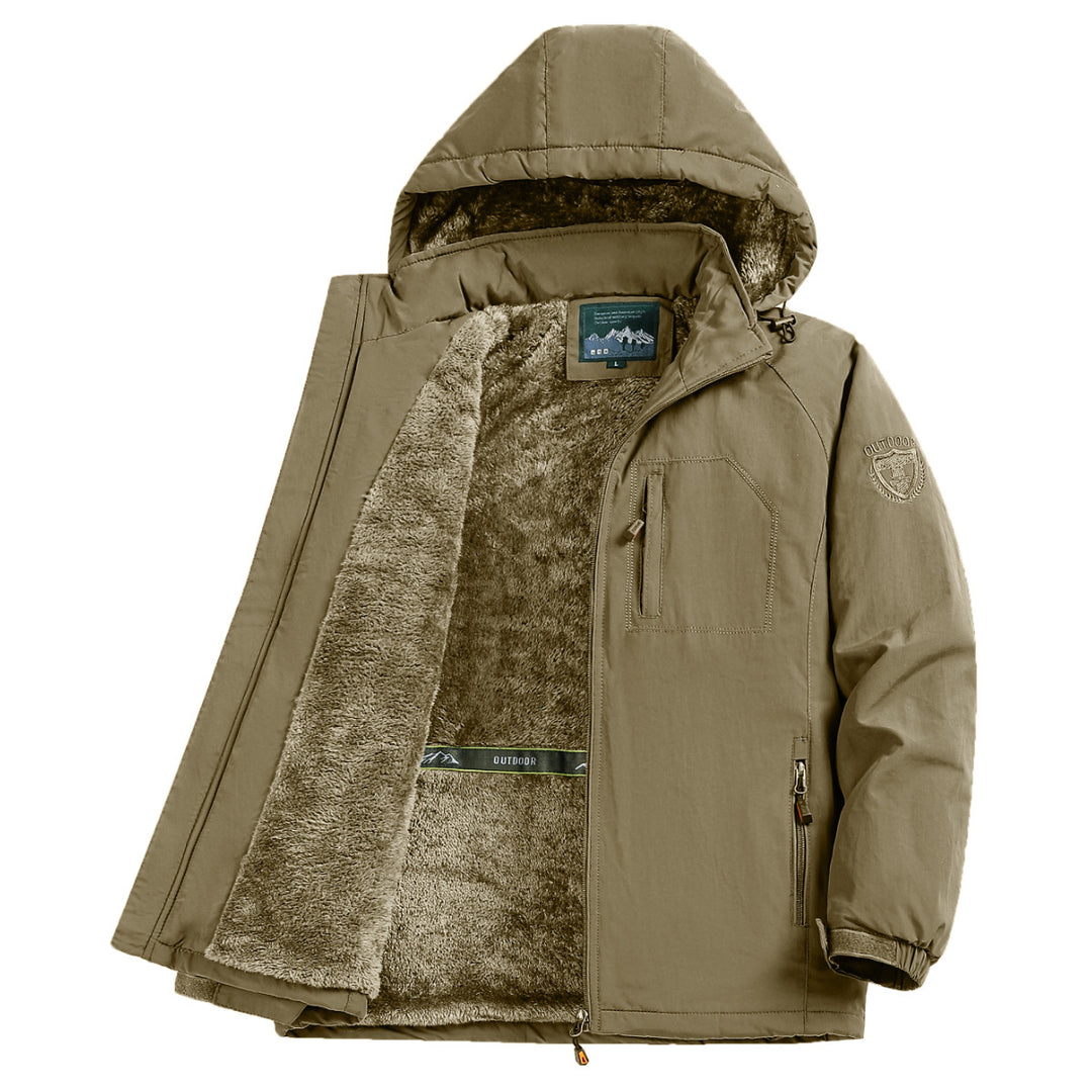 Damen Warm gefütterte Outdoorjacke Drune