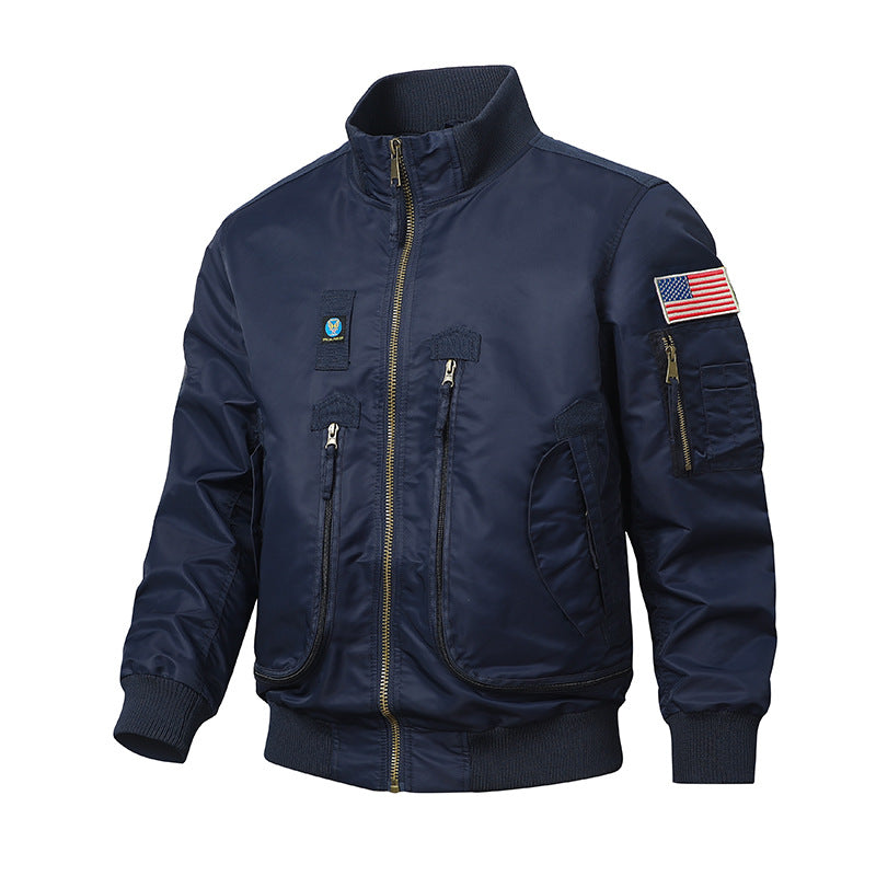 Herren Militärische Bomberjacke Drune