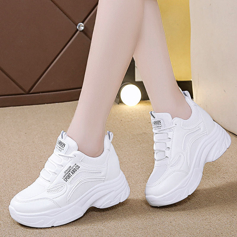 Damen Sportliche Chunky Sneakers mit atmungsaktiver Obermateriel von Drune