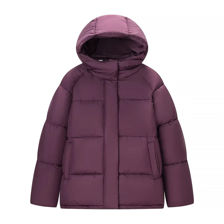 Damen nan gesteppte Kapuzen-Pufferjacke im Oversize-Boxy-Schnitt Drune