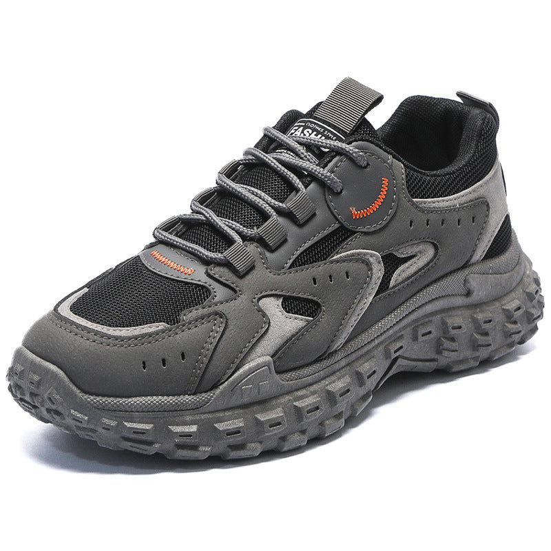 Damen Sportliche Trekking-Sneaker mit rutschfester Profilsohle und atmungsaktivem Obermaterial Drune