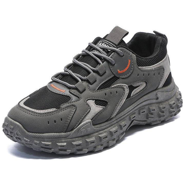 Damen Sportliche Trekking-Sneaker mit rutschfester Profilsohle und atmungsaktivem Obermaterial Drune