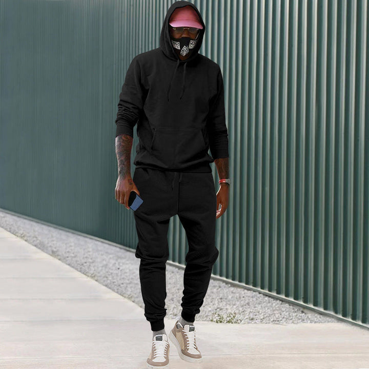 Herren Sportanzug mit Hoodie und bequemen Jogginghosen Drune