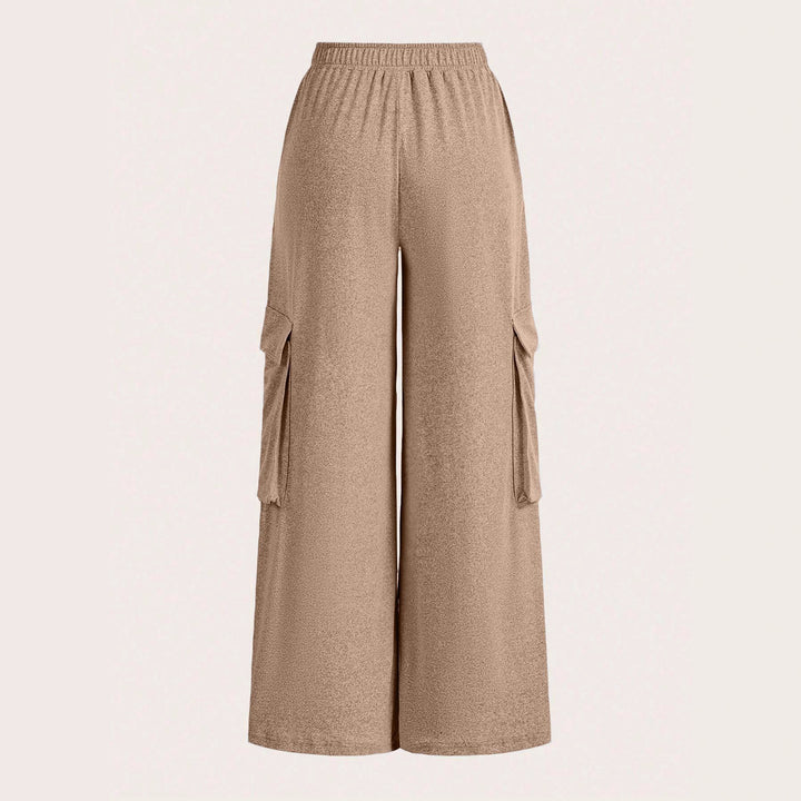 Damen Cargo-Hosen im Palazzo-Stil Drune