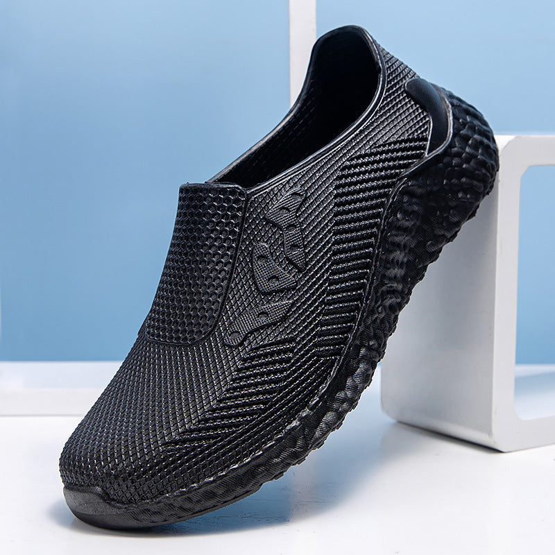 Herren Atmungsaktive Slip-On Laufsneaker mit gepolsterter Komfortsohle Drune
