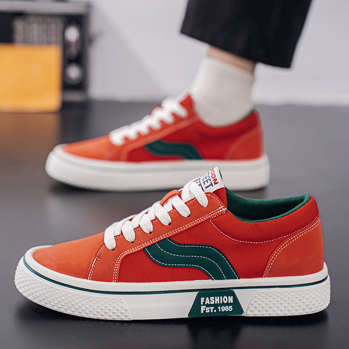 Damen Freizeitsneaker mit robustem Canvas-Obermaterial und rutschfester Sohle Drune