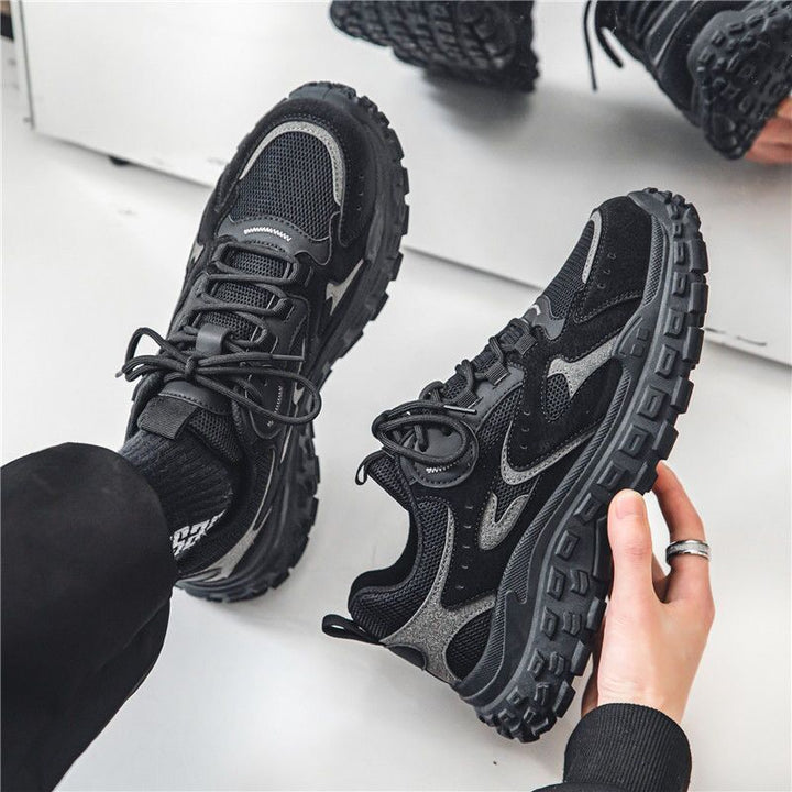 Damen Lauf-Sneaker mit rutschfester Profilsohle und atmungsaktiver Obermaterialstruktur Drune
