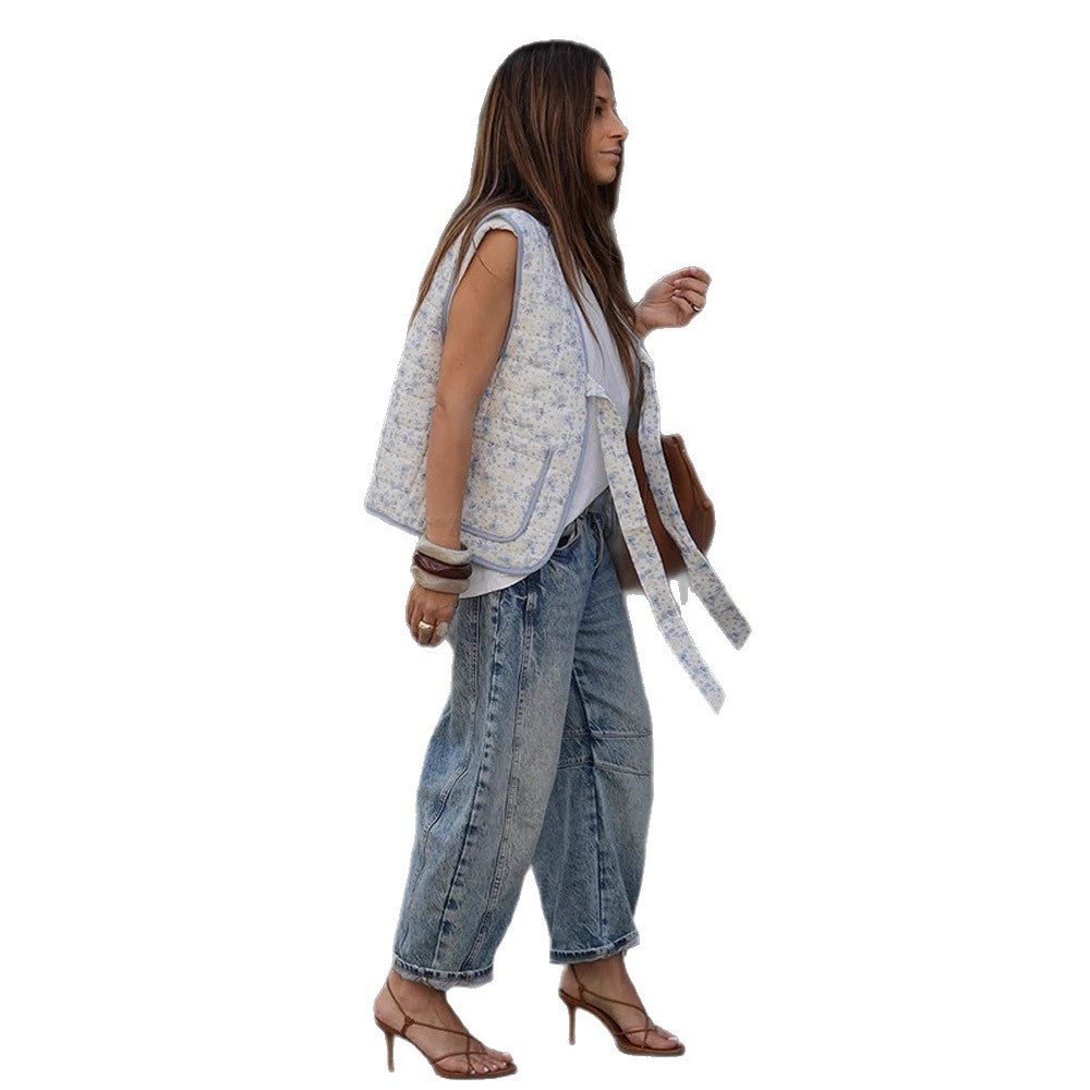 Damen Geräumiger Leder-Shopper mit geschwungener Silhouette und Magnetverschluss Drune