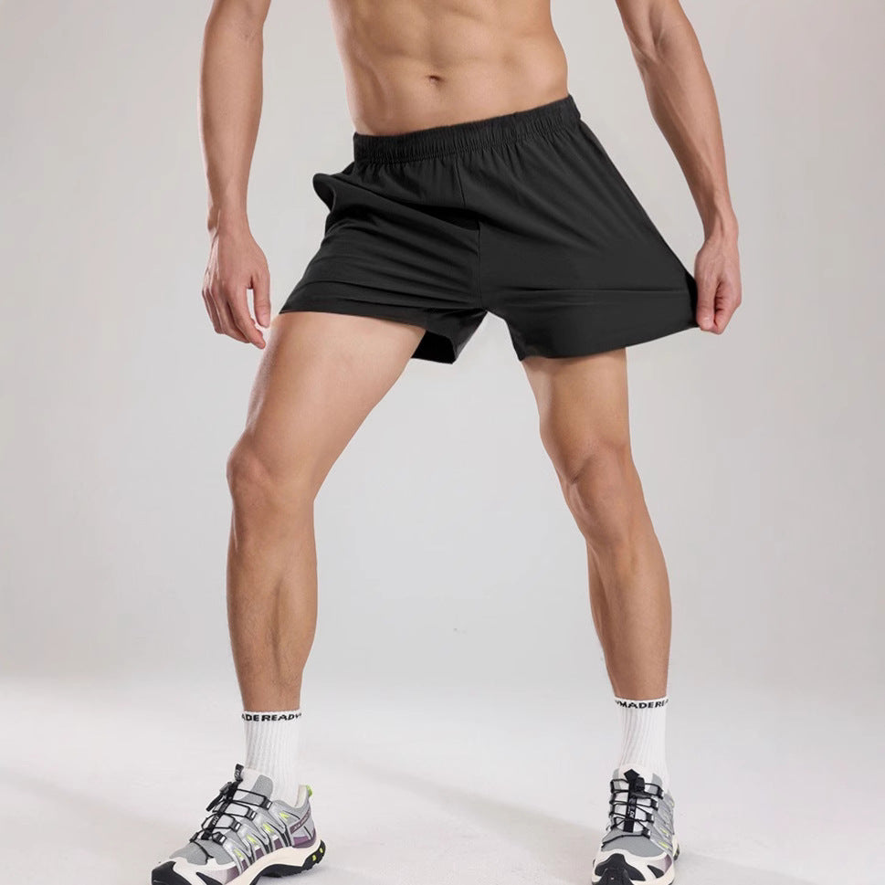 Herren Sportliche Bademode-Shorts mit schneller Trocknungsfunktion und bequemen elastischem Bund Drune
